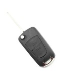 Carcasa cheie tip briceag, 2 butoane, lama pe dreapta pentru Opel