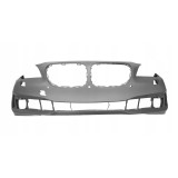 Bara fata BMW Seria 7 (F01/F02), 2012-01.2016, cu 4+1 gauri spalator si senzori parcare; grunduit, de vopsit,