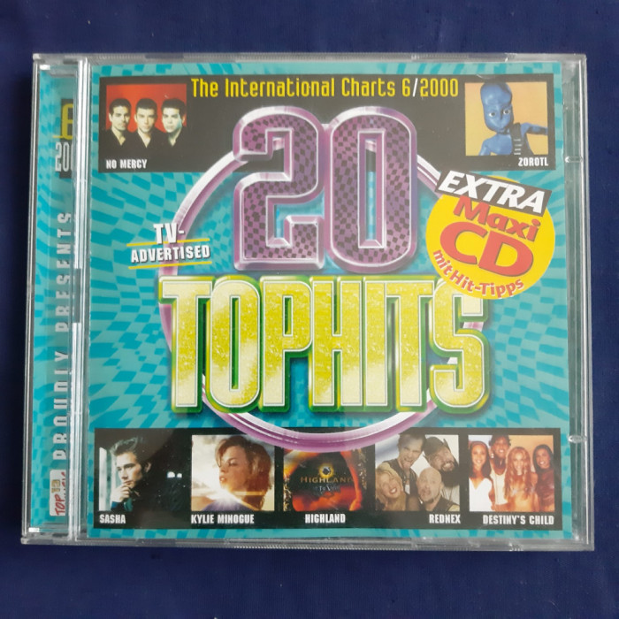 various - 20 Top Hits _ dublu cd _ Top 13 Music, Germania, 2000 _ NM/NM