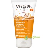 Gel de Dus si Sampon 2in1 pentru Copii cu Aroma de Portocale 150ml