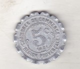 bnk mnd Franta Provence 5 centimes 1921