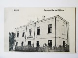 Rară! Sulina:Cazarma marinei militare,carte poștala necirculată,timbrată anii 20