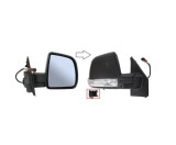 Oglinda usa exterioara FIAT DOBLO (152/263), 01.2010-12.2014 Combi, Panorama, Opel COMBO, 2015-12.2018, partea dreapta, reglare electrica; carcasa ne