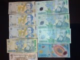 Cumpara ieftin Lot Bancnote Seria A Romania-Malta 10 buc/ eclipsa,10000 lei si altele/ colectie