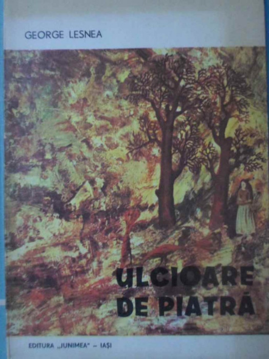 ULCIOARE DE PIATRA POEZII PRINCEPS (CU DEDICATIA AUTORULUI)-GEORGE LESNEA