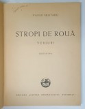 STROPI DE ROUA - VERSURI de VASILE MILITARU , 1940
