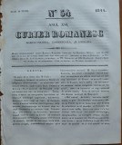 Cumpara ieftin Curier romanesc , gazeta politica , comerciala si literara , nr. 54 din 1844