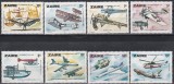 Zair 1978 - Istoria aviației, MNH