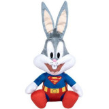 Jucarie din plus Bugs Bunny Superman, Looney Tunes, 25 cm, Play By Play