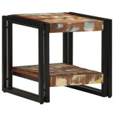 VidaXL Masă de cafea, multicolor, 40x50x38 cm, lemn masiv reciclat