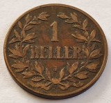 Africa de Est Germana, 1 Heller 1912, Europa