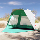 VidaXL Cort camping 3 persoane verde marin impermeabil setare rapidă