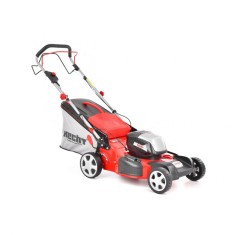 Masina de tuns iarba pe acumulatori HECHT 5045S, latime de taiere 46 cm, cos colector 60 litri, 40V, fara acumulator si incarcator