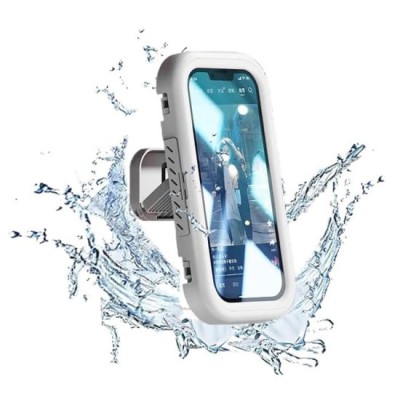 Suport pentru Telefon Retractabil, Impermeabil - Techsuit (LC-999) - White foto