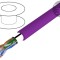 Cablu F/UTP 4x2x23AWG 6 s&acirc;rmă Cu LSZH violet 305m DIGITUS