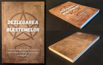 rara DEZLEGARE BLESTEME Vraji pt Purificare Ritualuri Spirite Protectie Atac psihic Deochi Simboluri CARTE de VRAJITORIE MAGIE 160 pag Stare ca noua foto