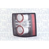 Stop spate lampa Land Rover Range Rover (Lm), 06.2009-12.2012, partea Stanga, LED; cadru gri; cu locas bec; Omologare: ECE, MAGNETI MARELLI (AL - AUT, AL Automotive Lighting