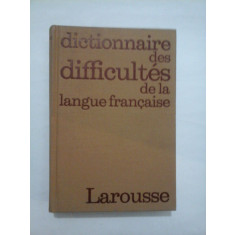 Dictionnaire des difficultes de la langue francaise - Adolphe V. Thomas