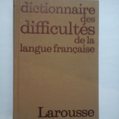 Dictionnaire des difficultes de la langue francaise - Adolphe V. Thomas