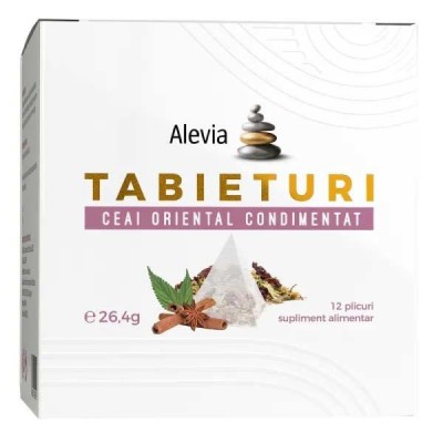 Ceai Oriental Condimentat Tabieturi 12 plicuri Alevia foto