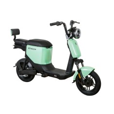 Bicicleta electrica tip scuter ZT-05-A GRAPHENE, motor 480W, baterii GRAPHENE 48V 12Ah, autonomie 32 km, nu necesita permis - Verde