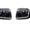 Set faruri tuning SUZUKI JIMNY (FJ), 09.1998-12.2018, dynamic indicator; H1+H3; crom, fumuriu; TUNING; halogen,