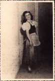 P1143 Artista Suzi Moldoveanu &icirc;n &bdquo;Boema&rdquo; la București, 1947