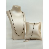 Set Anthony, rozariu cu spinel negru