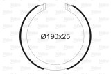 VALEO 564197 Set saboti frana, frana de mana