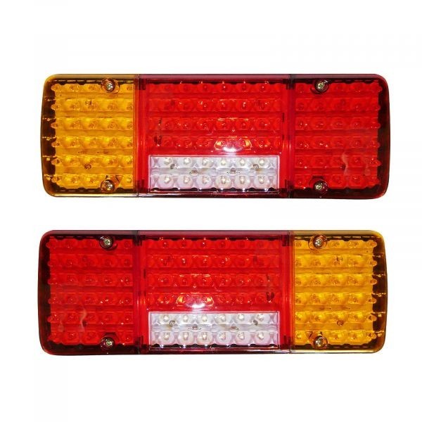 2 x Lumina stop,Lampa spate, remorca Camion Microbuze 92 LED 24v