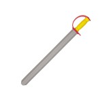 Sabie din Spuma, 73 cm, maner Galben, ATU-081215, Oem