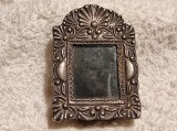 Argint RAMA ICOANA FOTO manopera EXCEPTIONALA art deco FRANTA 1930 superba UNICA