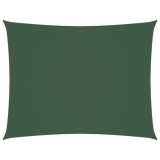 Cumpara ieftin Parasolar verde inchis 3,5x5 m tesatura oxford dreptunghiular