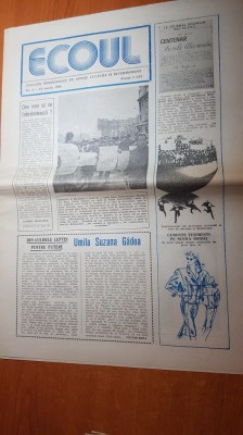 ziarul ecoul 16 martie 1990-centenar vasile alecsandri foto