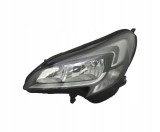 Far Opel Corsa E, 11.2014-, partea Stanga, electric, tip bec H7+H7, cu motoras, cu lumini de zi cu LED, TYC