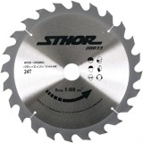 STHOR Disc pentru taiat lemn 250x30x3x1.8mm, 24T