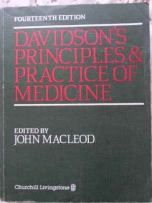 DAVIDSON&amp;#039;S PRINCIPLES &amp;amp; PRACTICE OF MEDICINE-JOHN MACLEOD-230348 foto