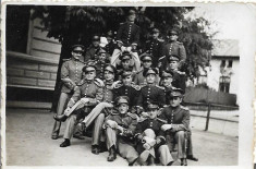 C1257 Elevi militari romani anii 1930 foto