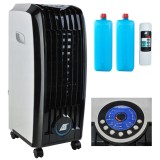 Cumpara ieftin Racitor de Aer Portabil cu Ventilator, Clima Mobila 3-in-1, Racire Aer, Umidificare, Purificare cu Telecomanda