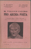 Marcus Tullius Cicero - Pro Archia Poeta - Manual pentru clasa a VII-a literara