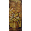 Decoratiune din metal pentru perete cu flori NS-303, Ornamentale