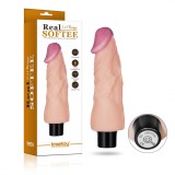 Vibrator REAL SOFTEE 18 cm, Lovetoy