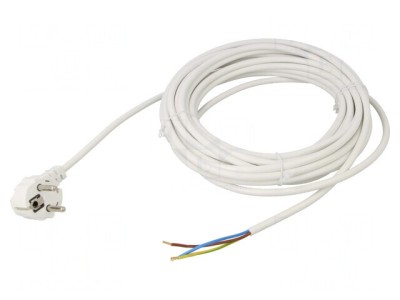 Cablu PVC 3x0.75mm2 cu Ştecăr Unghiular foto