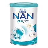 Formula de lapte praf Nan 1 Optipro HMO, 0&ndash;6 luni, 400 g, Nestle