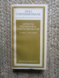 Optiuni filozofice contemporane - Luswing Grunberg