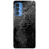 Husa compatibila cu Motorola Moto G22 model Rain drops, Silicon, TPU, Viceversa