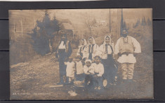 Carte Postala Romania WW1 - Familie Ciobani foto