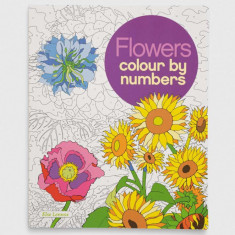 Arcturus Publishing Ltd carte de colorat Flowers Colour by Numbers, Else Lennox