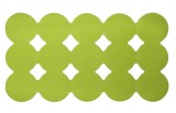 Covoras de baie antiaderent Vintage &amp; Republic, cauciuc, verde, 60 x 40 cm