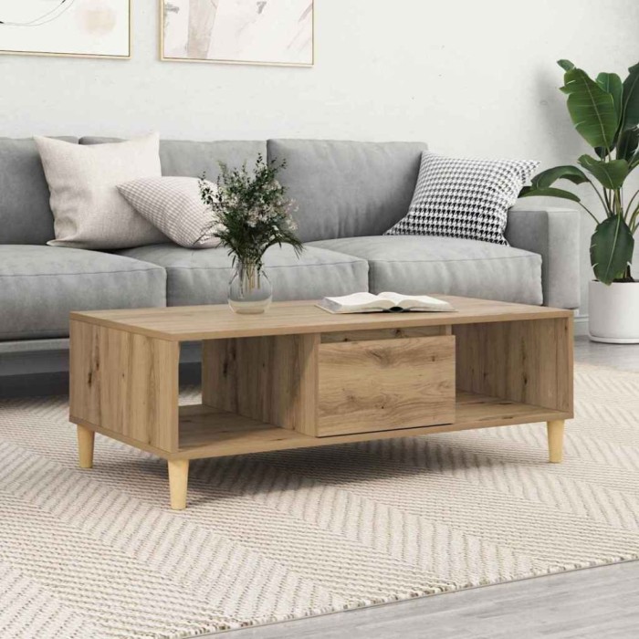 vidaXL cu depozitare cu ușă stejar artizanal 103.5 x 60 x 35 cm Lemn compozit